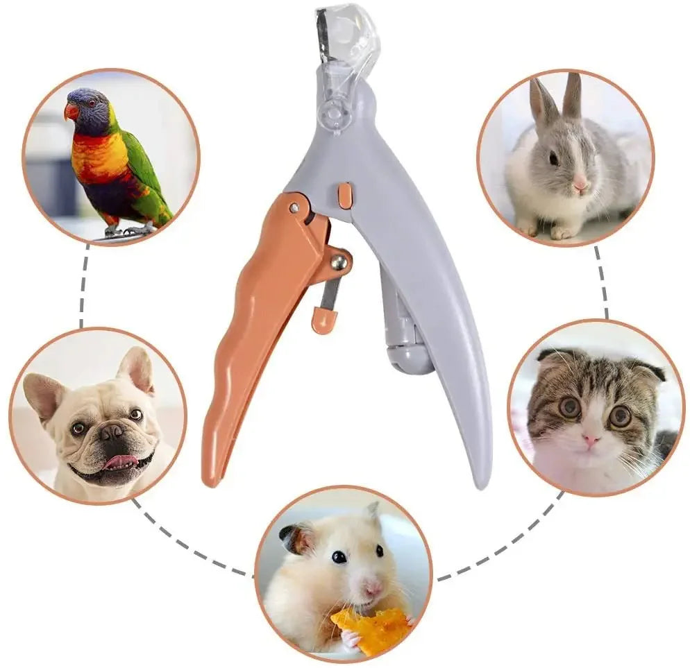Nivopets 1pc illuminated LED Dog & Cat Nail Clipper - Safe & Precise Trimming - Comfort Grip for Grooming